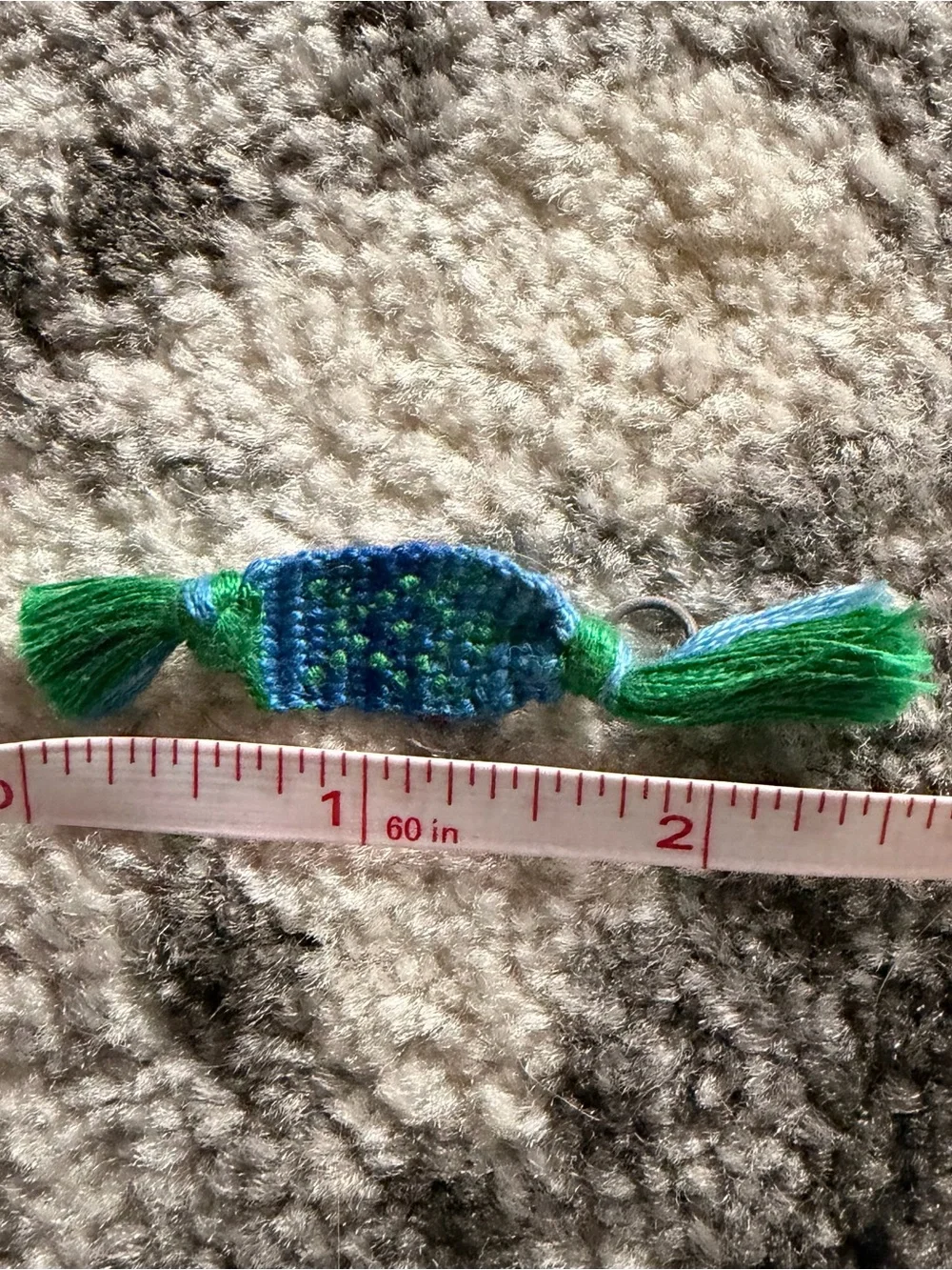 Handmade Turtle Keychain - Picture 3 of 3